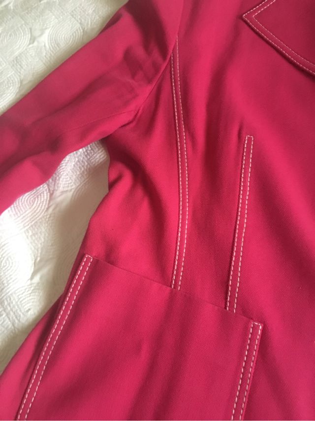 Traje Dennin color frambuesa