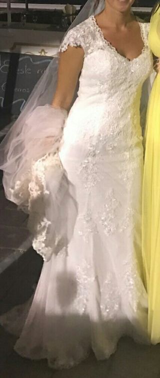 vestido de novia de segunda mano en la provincia de málaga en wallapop