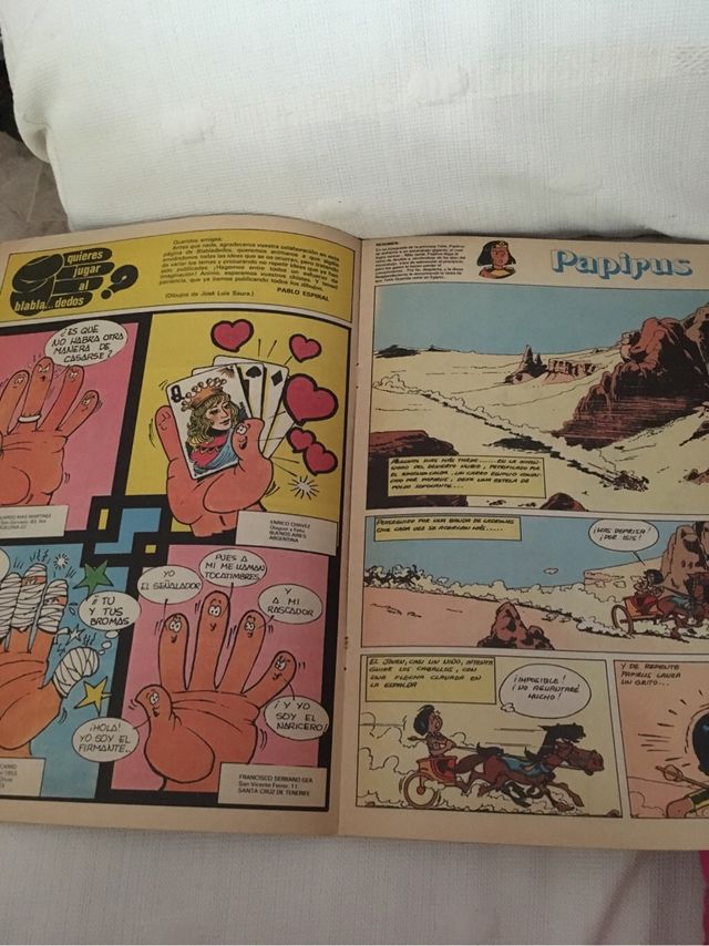 Cómic vintage Spirou Año 1960