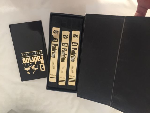 colección vhs películas el PADRINO