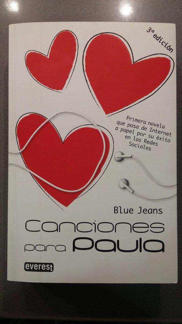 Libro canciones para Paula