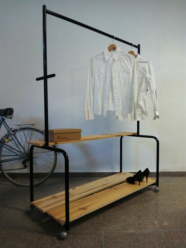 Perchero industrial (Burro) de segunda mano por 50 € en Albacete en