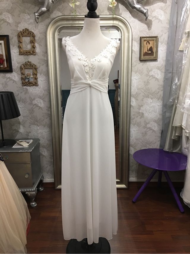 vestido novia alquiler de segunda mano por 50 € en barcelona en wallapop