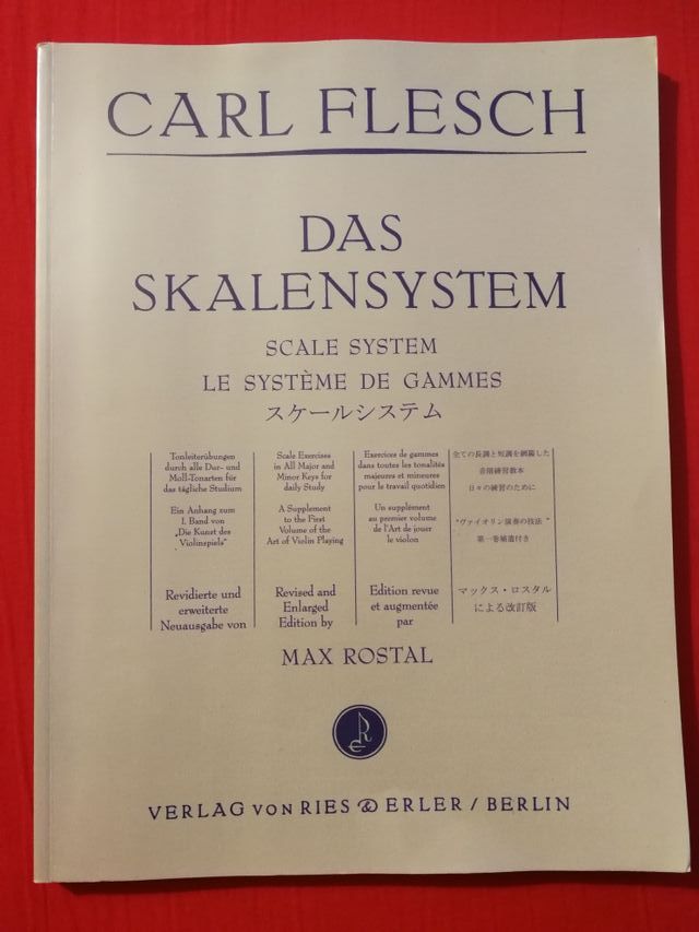 libro carl flesch scale