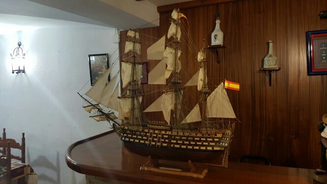 maqueta de barco