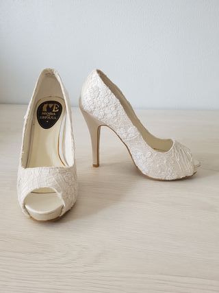 zapatos de novia de segunda mano en la provincia de murcia en wallapop
