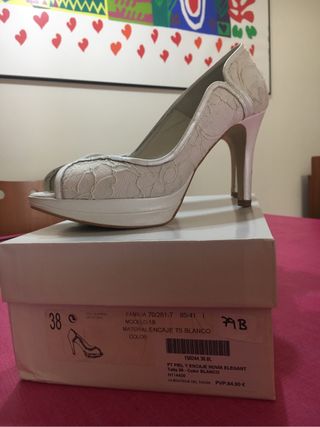 zapatos de novia de segunda mano en la provincia de lleida en wallapop