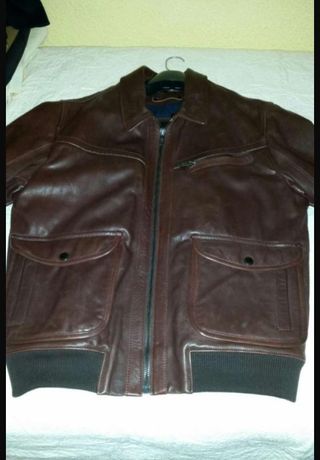 Wallapop Aviador Chaqueta Cuero Segunda De Madrid Mano En PXiuTkZO