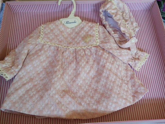 Vestido bebe con capota