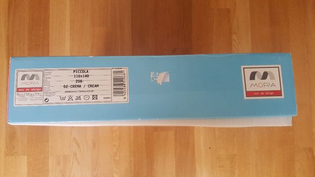 Manta terciopelo marca Mora cuna