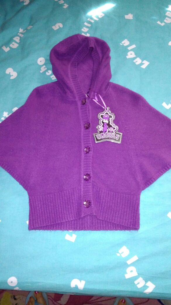 Chaqueta morada talla 4
