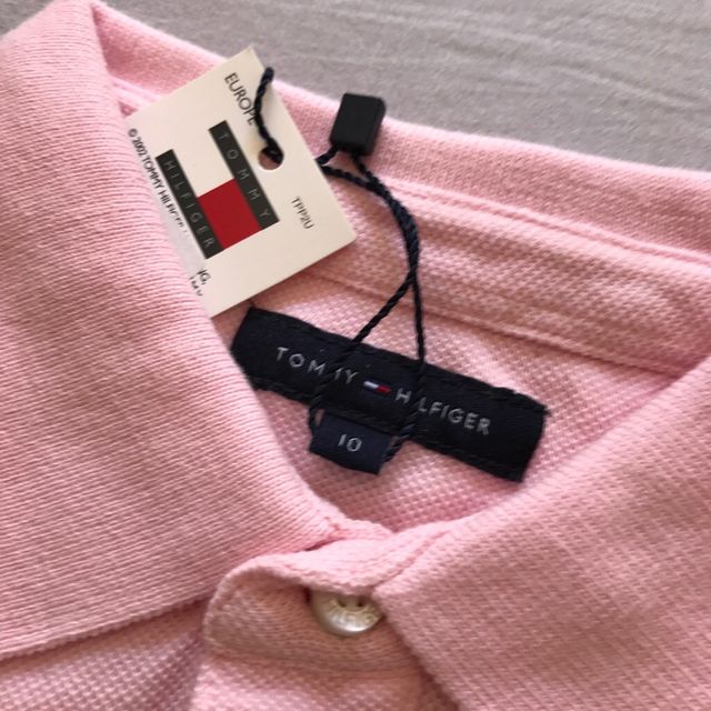 NUEVO - Polo Rosa TOMMY HILFIGER niño Talla 10