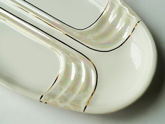 BANDEJA O JABONERA CERÁMICA LUJO VINTAGE AÑOS 70