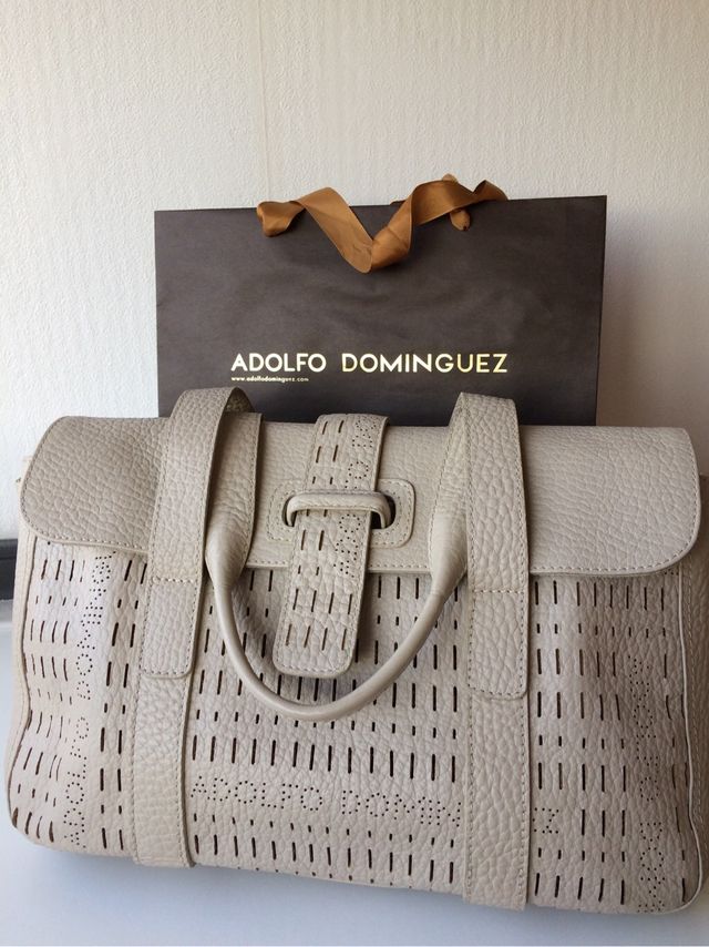 Bowling piel Adolfo Dominguez