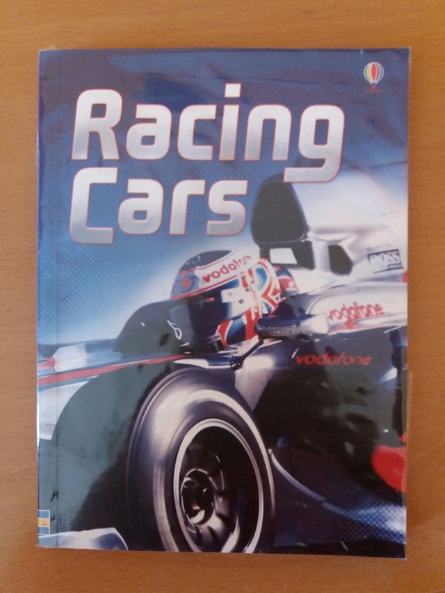 Libro Racing Cars, inglés