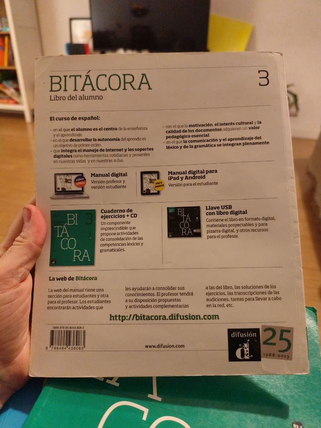 Bitácora 3. Libro de ejercicios.
