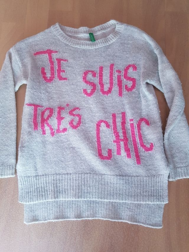 Jersey benetton talla 6 7