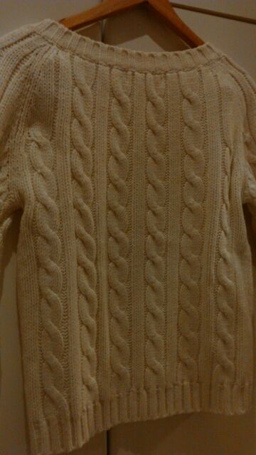 Jersey blanco trenzado