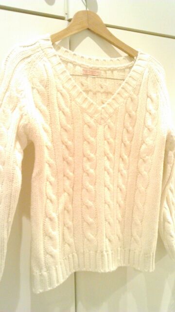 Jersey blanco trenzado