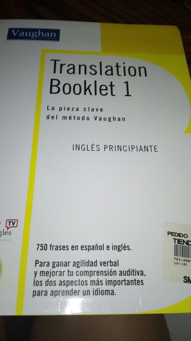 Libro de inglés