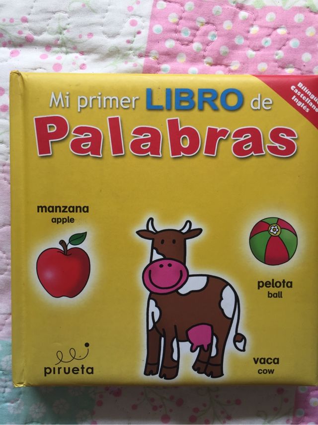 Mi primer libro de palabras bilingüe Pirueta