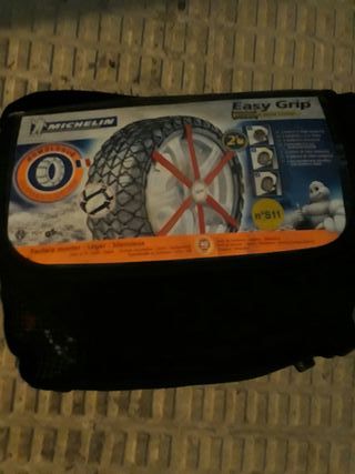 cadenas nieve michelin easy grip 4x4 cadena nieve michelin easy grip s11 de segunda mano por 70 cadenas nieve michelin easy grip 4x4 cadena nieve michelin easy grip s11 de segunda mano por 70