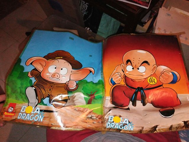 posters bola de dragon. matutano