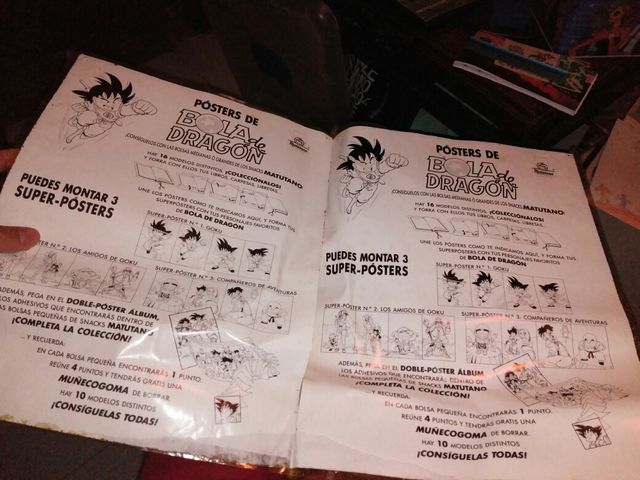 posters bola de dragon. matutano