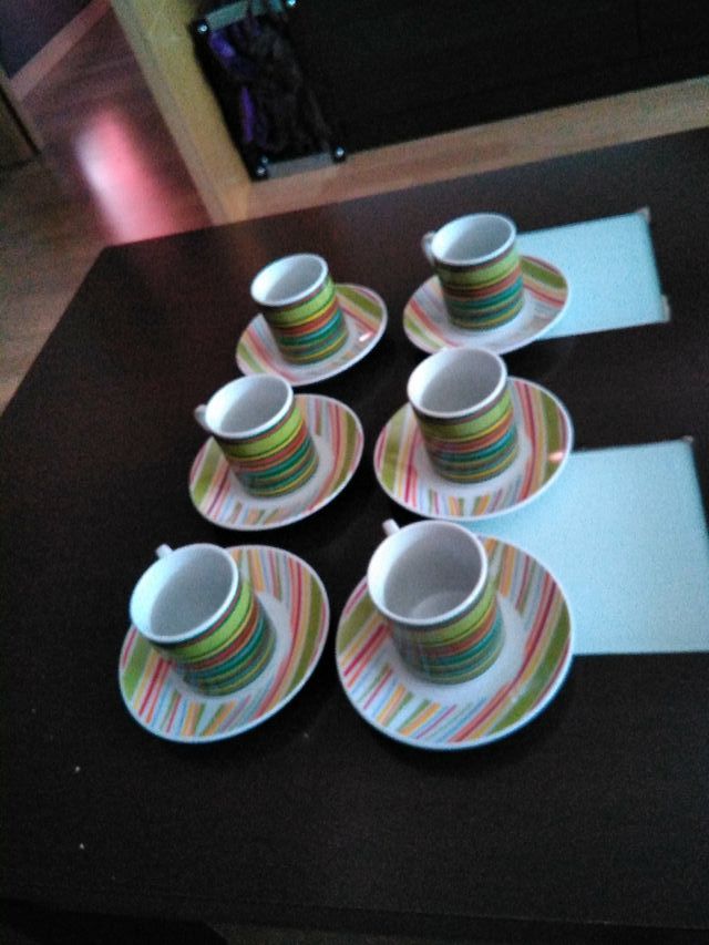 Juego tazas café pequeñas