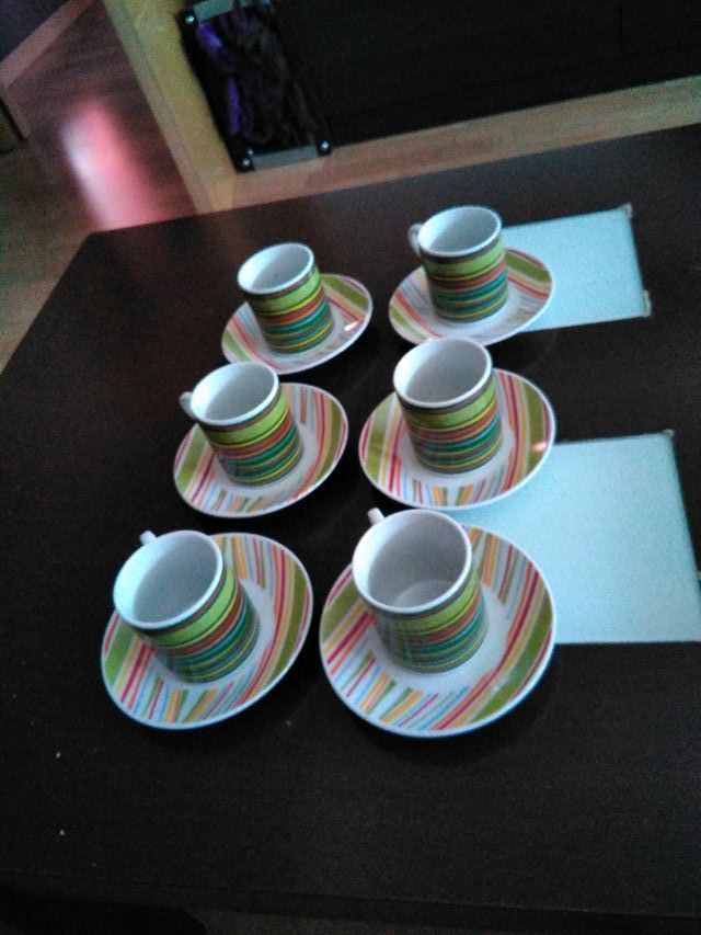 Juego tazas café pequeñas