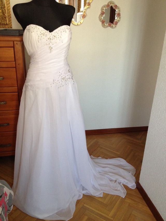 vestido de novia talla 44 de segunda mano por 140 € en centro