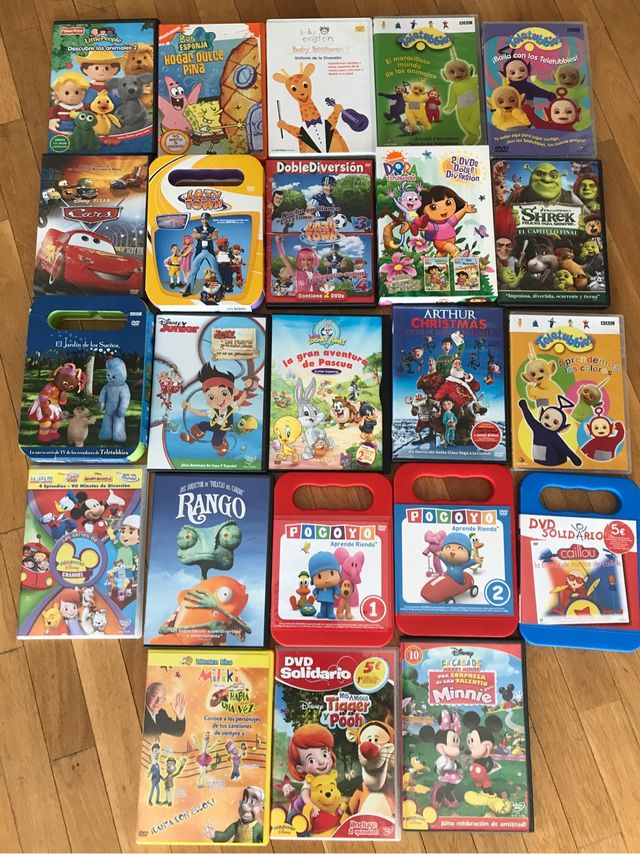 Lote peliculas infantiles DVD