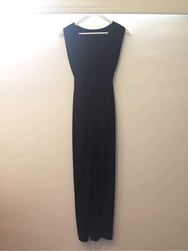 Vestido largo NEGRO 
