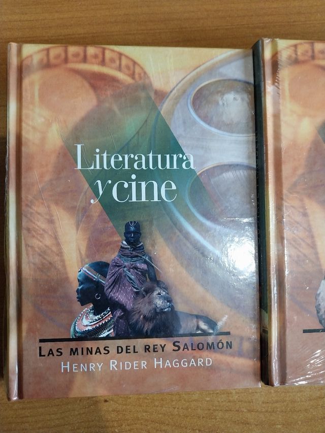 3 Libros colección "Literatura y cine"
