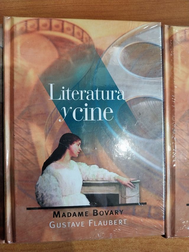 3 Libros colección "Literatura y cine"