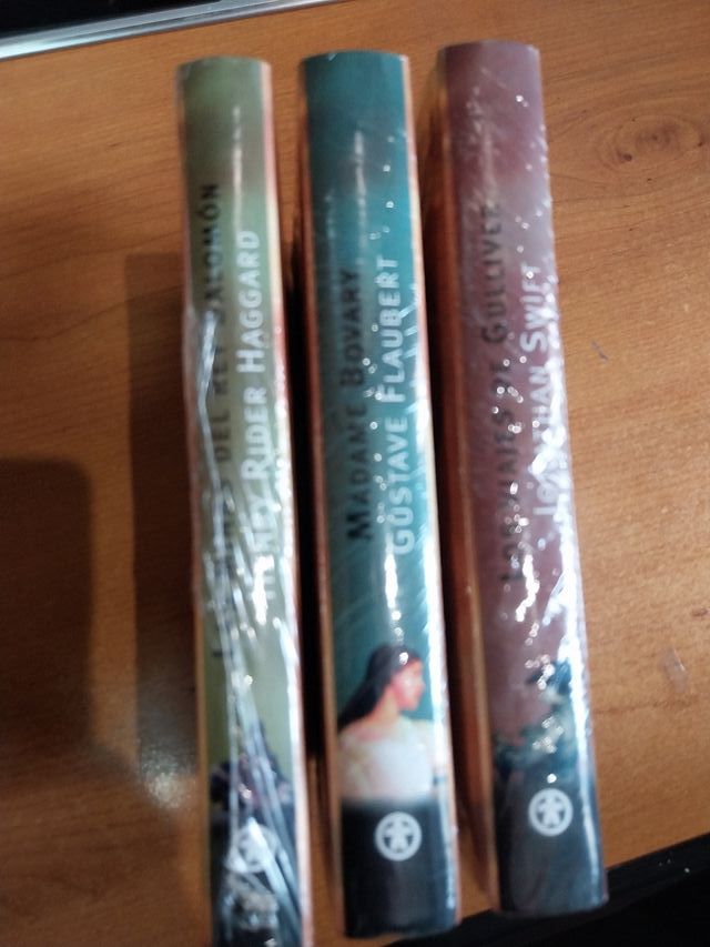 3 Libros colección "Literatura y cine"