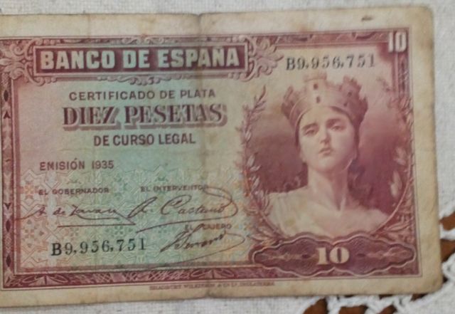billetes antiguos