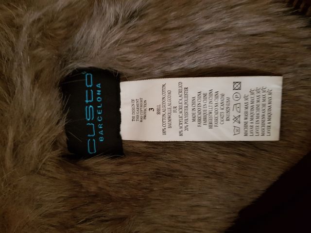 Abrigo Custo Barcelona