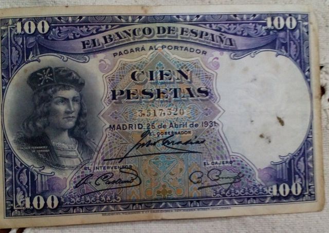 billetes antiguos