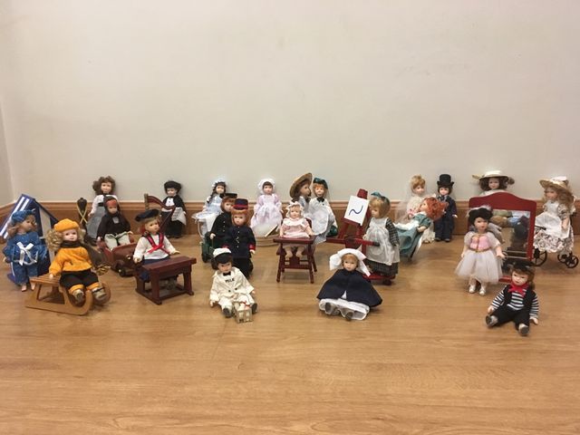 Colección muñecas de porcelana