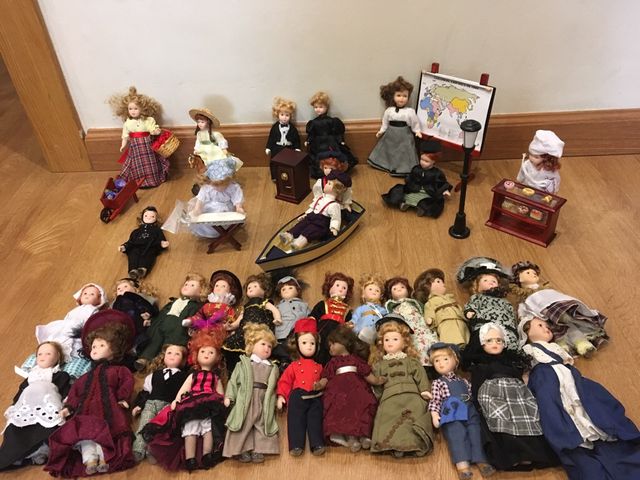 Colección muñecas de porcelana