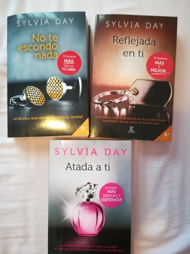 Libro trilogía "No te escondo nada"