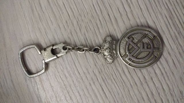 llavero real Madrid antiguo