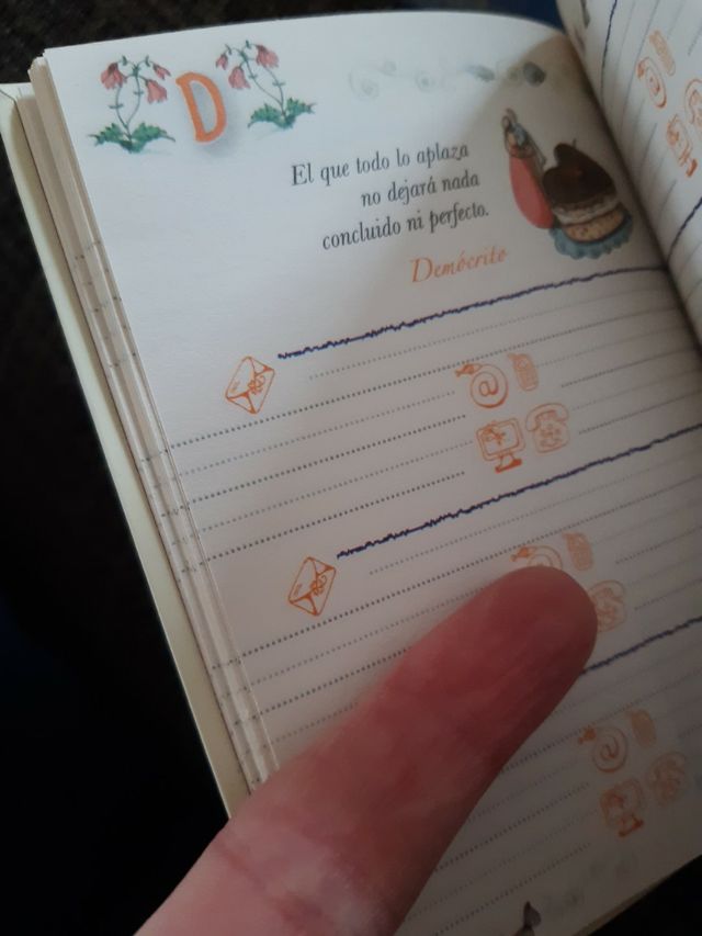 Listín telefónico de la marca Rustika