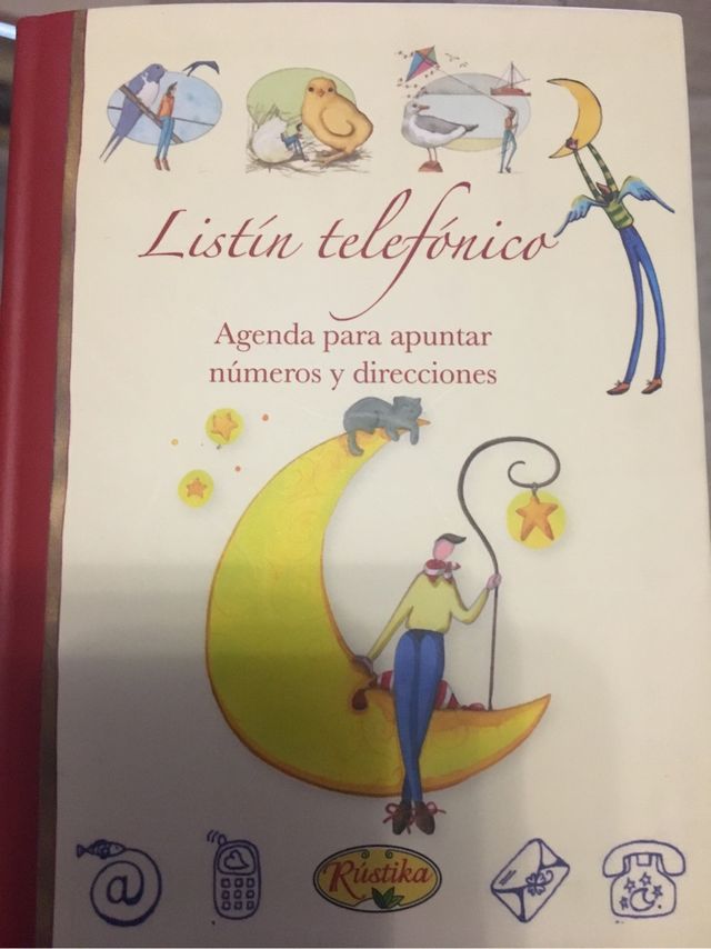 Listín telefónico de la marca Rustika