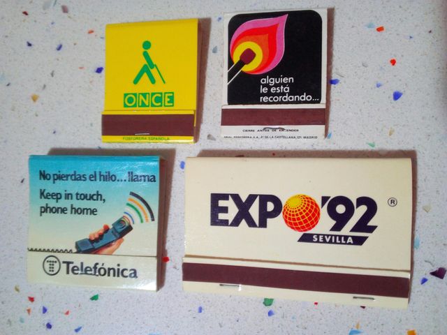 Varias cajas de cerillas