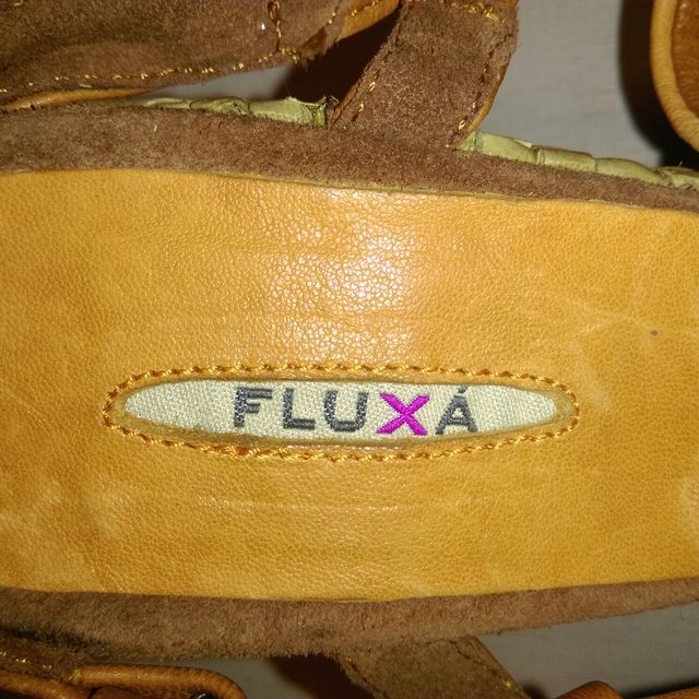 sandalias fluxa N 38 piel a estrenar