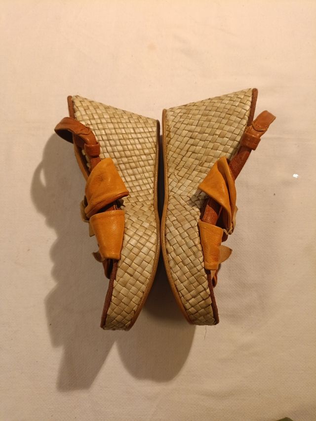 sandalias fluxa N 38 piel a estrenar