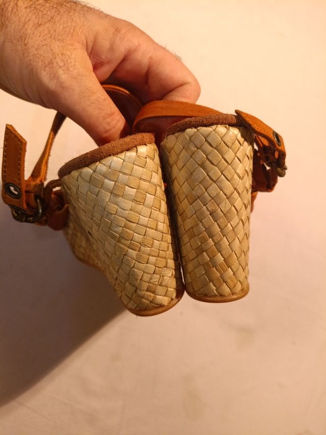 sandalias fluxa N 38 piel a estrenar