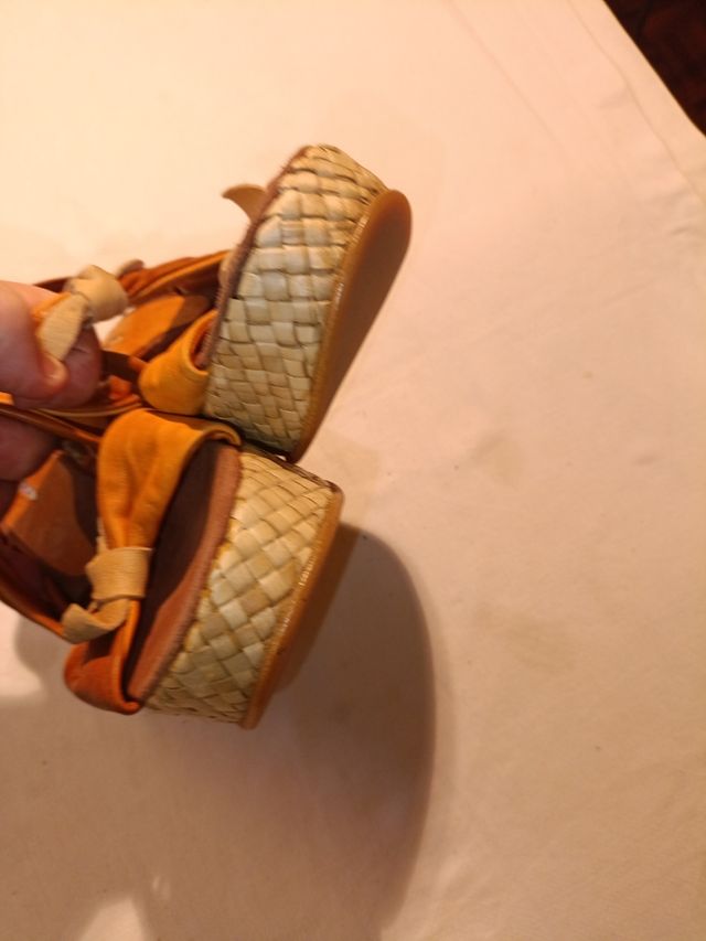 sandalias fluxa N 38 piel a estrenar